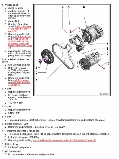 SKODA KAMIQ MANUAL WARSZTATOWY / Dokumentacja techniczna