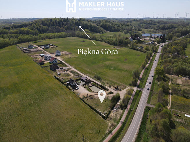Działka budowlana 1140 m²| PIĘKNA GÓRA / GOŁDAP