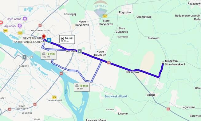 Działka budowalna w pobliżu Płocka