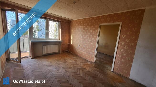 38,9 m2 kawalerka przy ul. Chełmskiej, dolny Mokotów Warszawa, do remontu