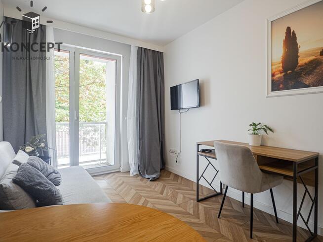 Nowoczesne studio | Balkon | ul. Koszarowa