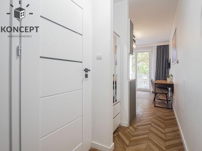 Nowoczesne studio | Balkon | ul. Koszarowa