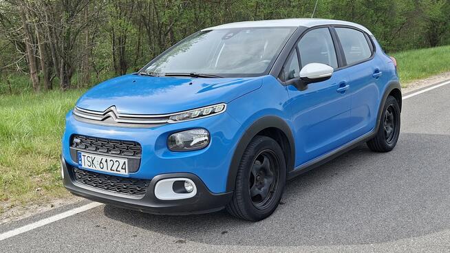 Citroen C3 1.2B 83KM 2017r LED Navi Klimatronik 119 tyś km