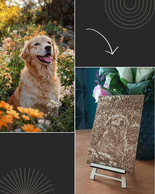 Obraz Grawerowany w Drewnie – Personalizowany Prezent