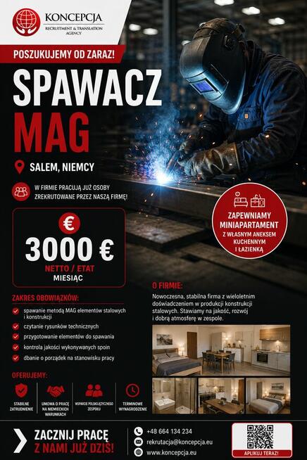 Spawacz / ka MAG - (Salem-HM-TN-DE)