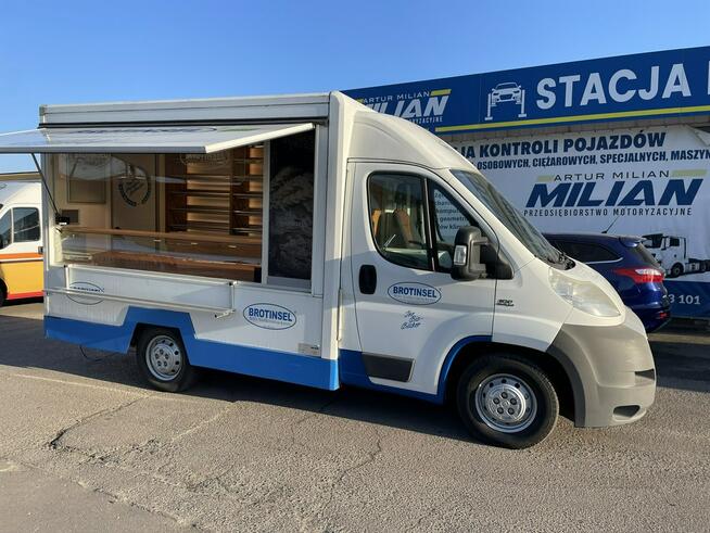 Fiat Ducato Autosklep pieczywa Sklep bar Gastronomiczny Food Truck Foodtruck 2010