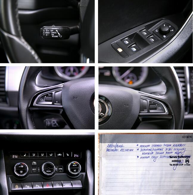 Škoda Kodiaq DSG|Panorama|Skóry|Navi|As.Park| Bezwyp|SerwisASO|2xPark|GWARANCJA