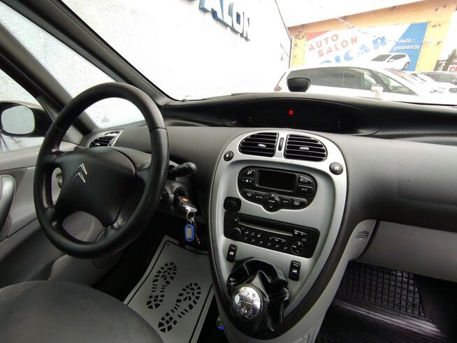 Citroen Xsara Picasso klima, wielofunkcja, benzyna, Org. radio CD, Isofix, cz.park, zarejest