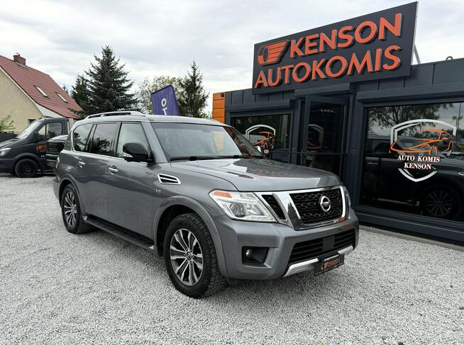Nissan Armada 8mio osobowy, Podgrzewane fotele, Kamera cofania, LED, LPG, Hak