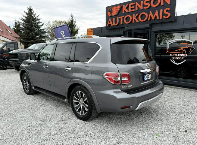 Nissan Armada 8mio osobowy, Podgrzewane fotele, Kamera cofania, LED, LPG, Hak