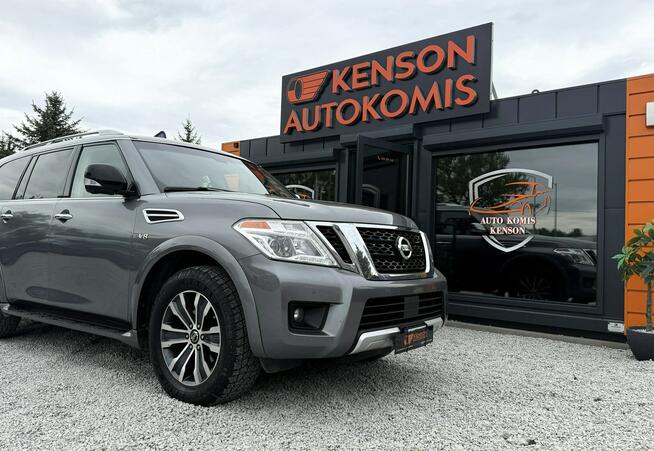Nissan Armada 8mio osobowy, Podgrzewane fotele, Kamera cofania, LED, LPG, Hak