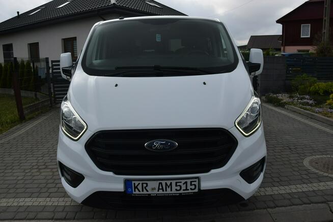 Ford Transit Custom 2.0D 9 Osobowy Nawiewy PDC Nowy Rozrząd Oryginał Lakier 2019r Sprowadz