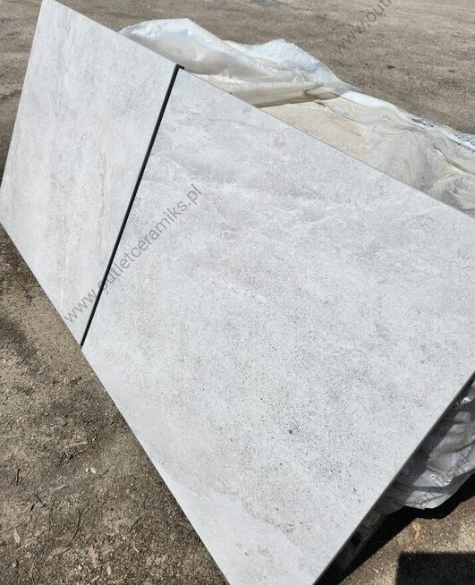 Ceramiczne płyty ogrodowe, tarasowe szare 60x60 gat.2 Cliff