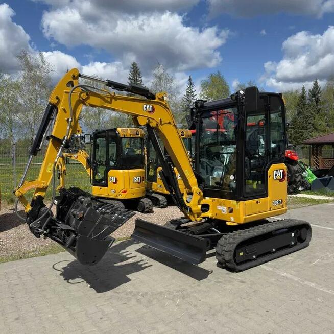 Minikoparka Caterpillar CAT 302.7 z klimatyzacją
