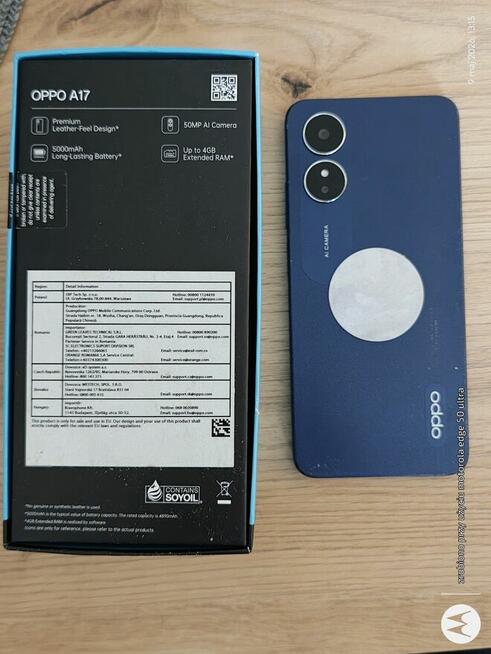 Sprzedam telefon OPPO A17 4/64 GB