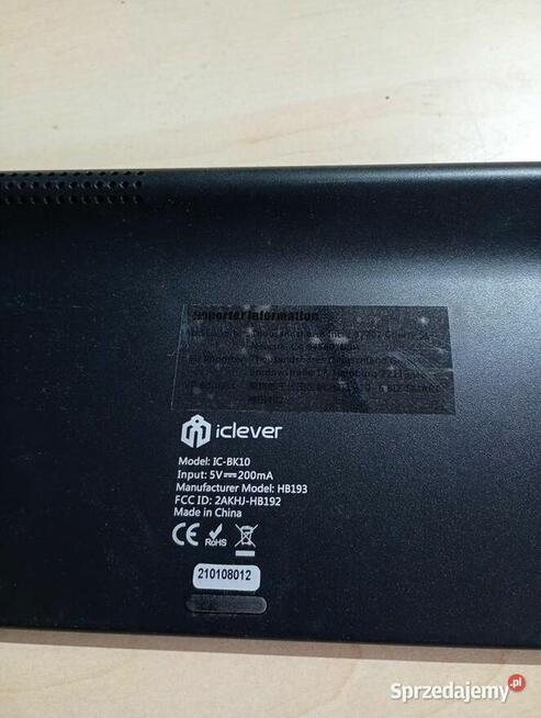 Klawiatury i Clever IC-BK10 + pudełko