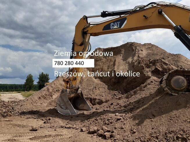 Ziemia ogrodowa piasek kopany plukany
