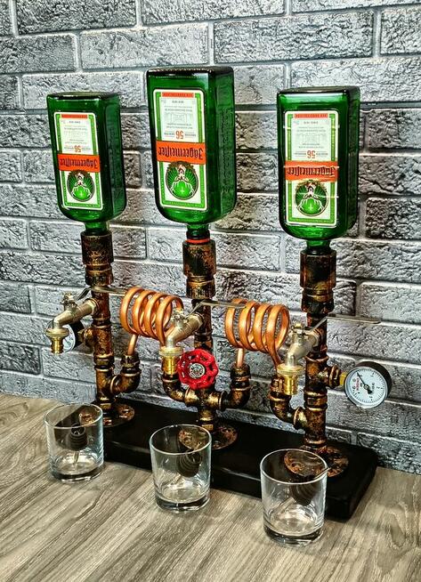 Stojak, dozownik lub nalewak do alkoholu Symbioza