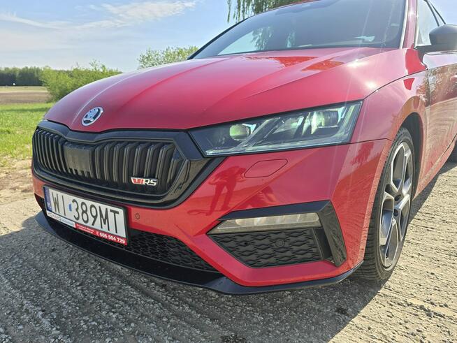 Škoda Octavia RS Challenge Selection 2.0 TSI 245KM DSG Salon Polska, Czerwień Velvet