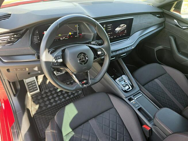 Škoda Octavia RS Challenge Selection 2.0 TSI 245KM DSG Salon Polska, Czerwień Velvet