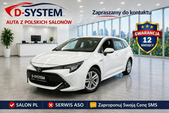 Toyota Corolla 21 Salon Polska 1.8 HYBRID 1wł z Pakietem TECH Białe wne Serwis ASO