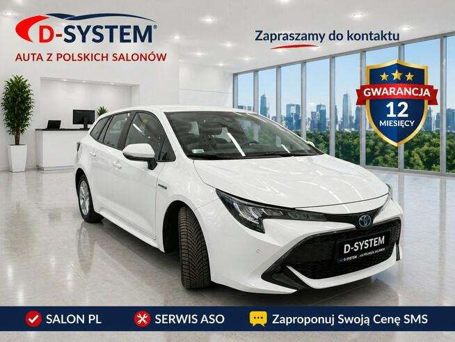 Toyota Corolla 21 Salon Polska 1.8 HYBRID 1wł z Pakietem TECH Białe wne Serwis ASO