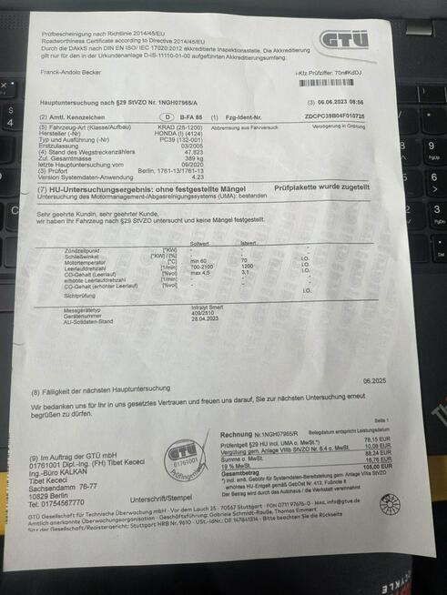 Honda CBF 500 R 2005 ABS Raty Transport GMOLE Największy Wybór Motocykli w PL