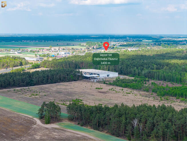 Działka przemysłowa Karpin gm. Dąbrówka, Firmowa