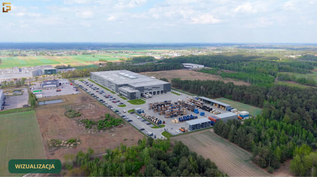 Działka przemysłowa Karpin gm. Dąbrówka, Firmowa