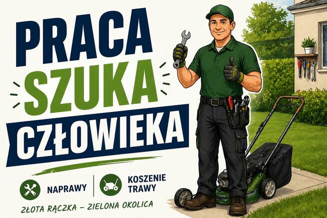 Robotnik gospodarczy-koszenie trawy
