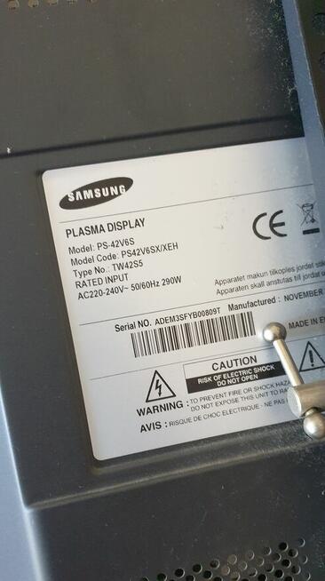 Telewizor Samsung plazma