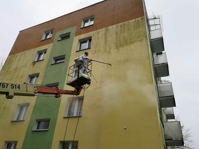 Renowacja Fasad Bloków BIO Mycie Impregnacja