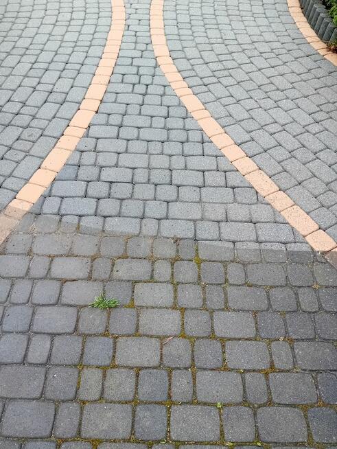 Malowanie dachów, Czyszczenie kostki