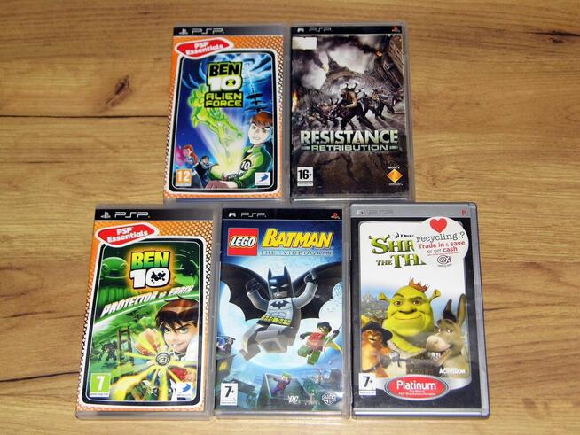 Gry na konsole PSP