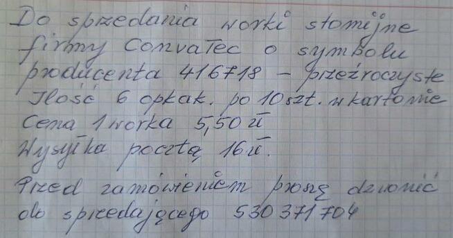 Worki stomijne