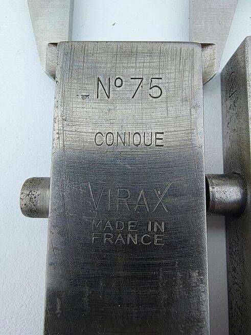 VIRAX nr 75 Noże do gwinciarki 2 ¼ A3 – Stan: do przeglądu