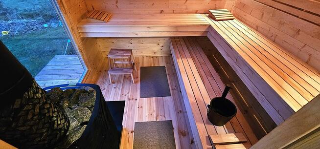 Sauna ogrodowa, bania, domek rekreacyjny