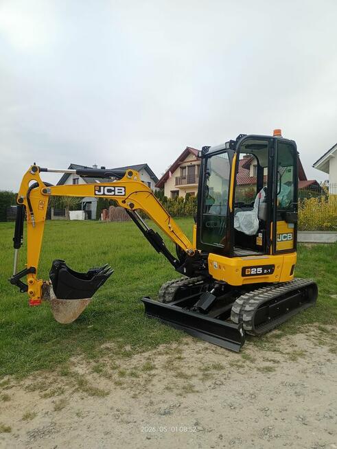 Wynajem Wozidlo, Miniladowarka, Minikoparka JCB bez Operatora