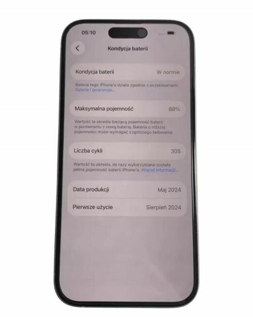 Smartfon Apple iPhone 15 6 GB / 128 GB 5G niebieski, OPIS️,