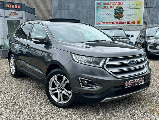 Ford EDGE 2.0d*180PS*1Właś*Kamery*Asyst*Navi*Panorama*Keyless*Led*AWD*Opłacony