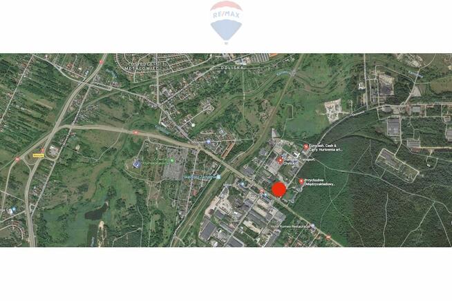 Teren inwestycyjny 9709 m² przy DK42