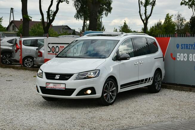 Seat Alhambra FR line 2.0TDi 150KM DSG XI.2018r. FullLED NAVi Kamera Panorama