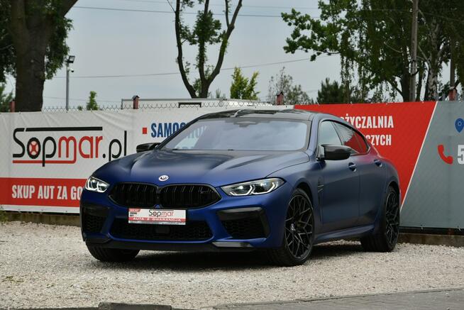 BMW M8 Competition 625KM 2022r. SALON fv23 Laser Carbon Kamera360 Bowers &Wil