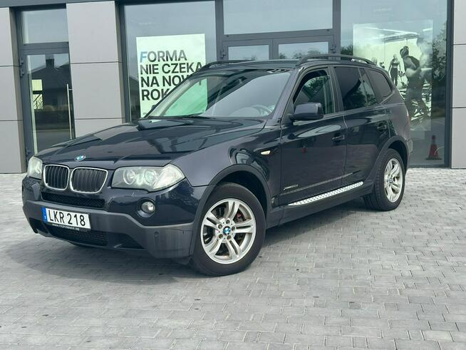 BMW X3 xDrive 20d Automatyczna, 177 KM, 2008