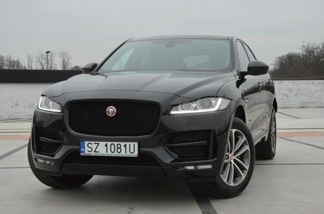 Jaguar F-PACE 2.0 i 250 KM R-Sport AWD /Alcantara/ Navi/ El.fotele/ Kamera/ El.klapa