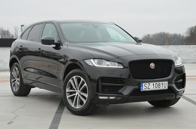 Jaguar F-PACE 2.0 i 250 KM R-Sport AWD /Alcantara/ Navi/ El.fotele/ Kamera/ El.klapa
