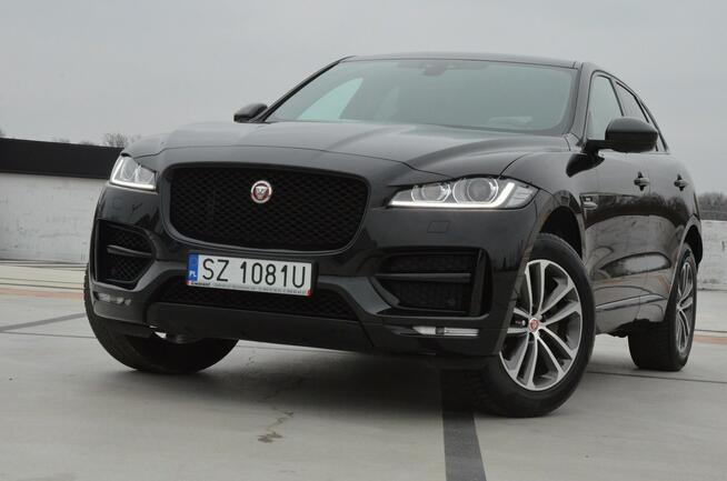 Jaguar F-PACE 2.0 i 250 KM R-Sport AWD /Alcantara/ Navi/ El.fotele/ Kamera/ El.klapa