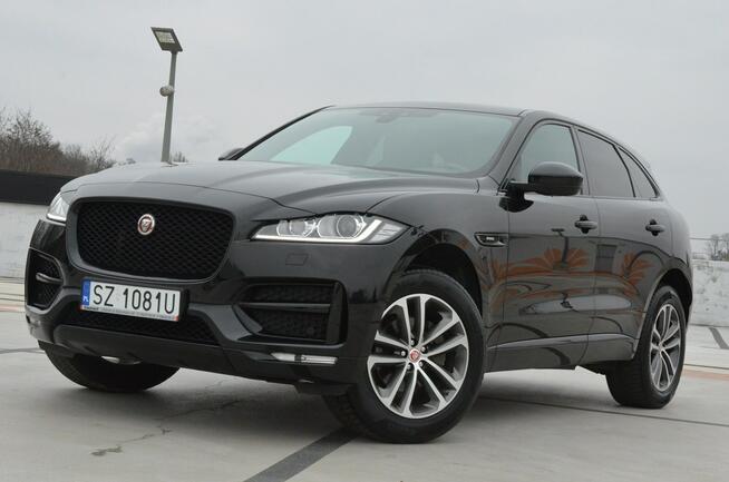 Jaguar F-PACE 2.0 i 250 KM R-Sport AWD /Alcantara/ Navi/ El.fotele/ Kamera/ El.klapa