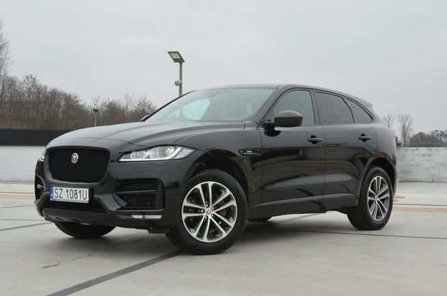 Jaguar F-PACE 2.0 i 250 KM R-Sport AWD /Alcantara/ Navi/ El.fotele/ Kamera/ El.klapa