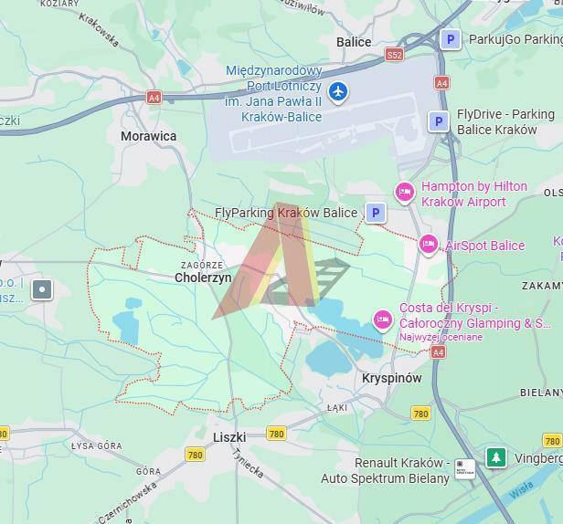 Działka budowlana Cholerzyn gm. Liszki, Cholerzyn